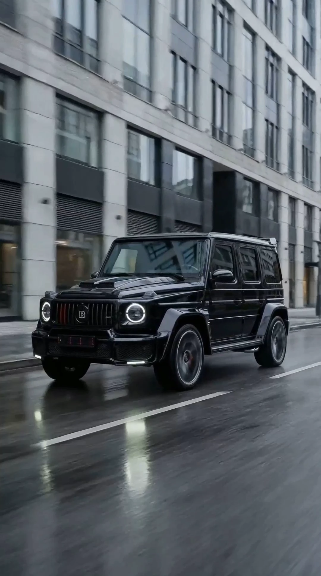 Реклама Mercedes-Benz G63 Brabus
