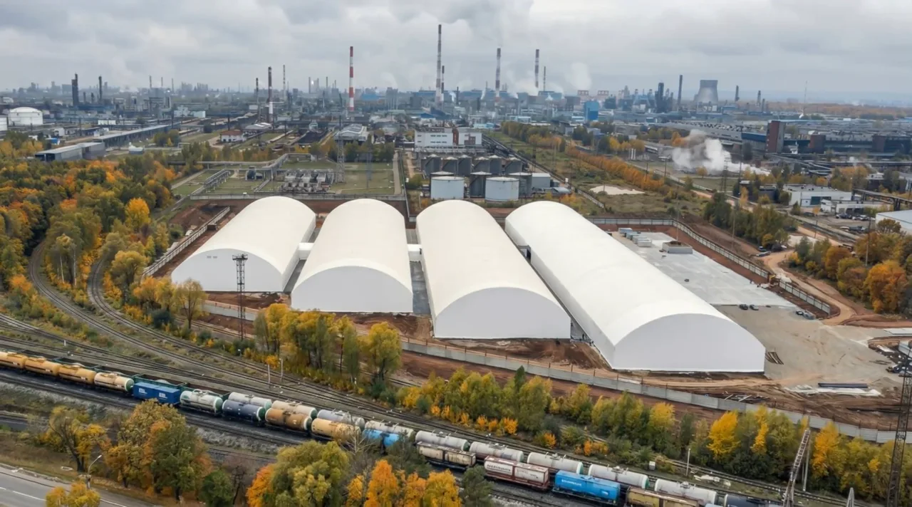 Таймлапс строительства объекта